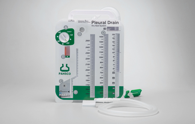 Pleural Drain Dry Seal System